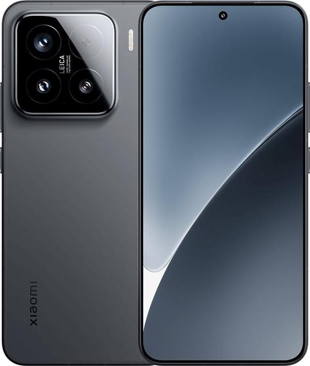 Produktbild Xiaomi 15 (256 GB, Black, 6.36", Dual SIM, 5G)