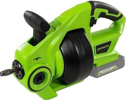 Actual product image Greenworks G24DA Afløbsrenser 24V - uden batteri og lader - Without battery and charger