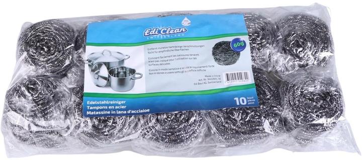 Immagine prodotto Edi Clean Spugna in acciaio inossidabile (10 pz.)