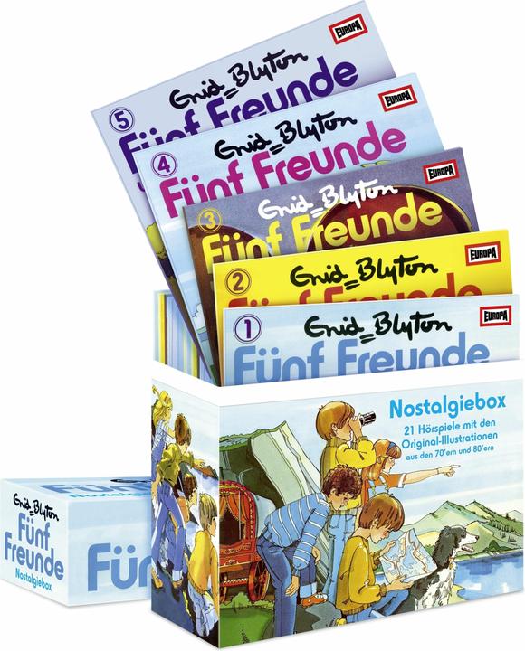 Productafbeelding Nostalgie doos (Vijf vrienden, Duits)