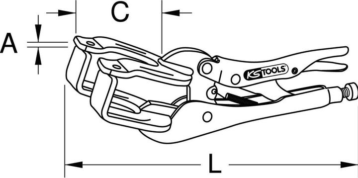 Image du produit KS Tools 115.2079 (260 mm)