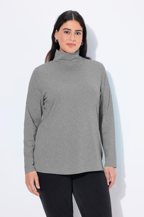 Produktbild Ulla Popken Shirt, Rollkragen, Slim, Langarm (58)