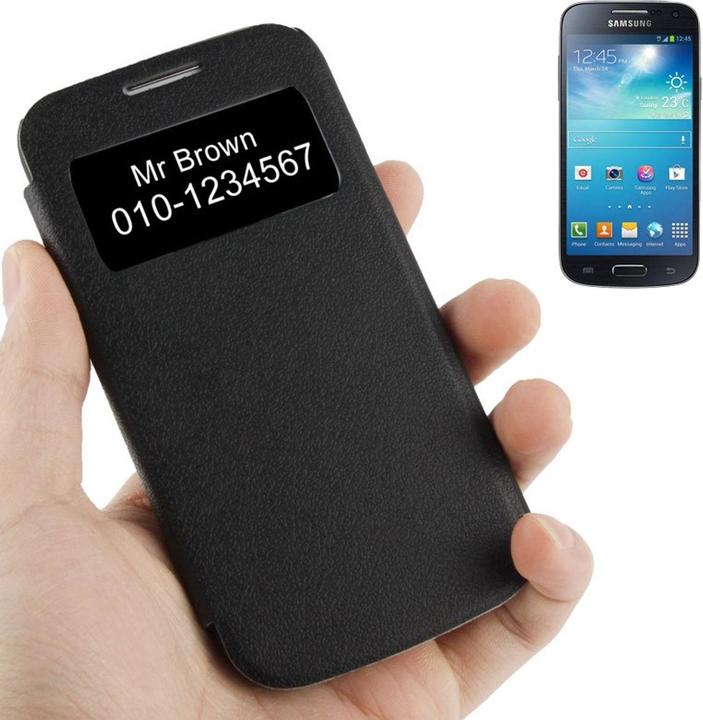 Produktbild König Design Handyhülle Schutzhülle für Samsung Galaxy S4 mini / i9190 schwarz (Samsung Galaxy S4 mini)