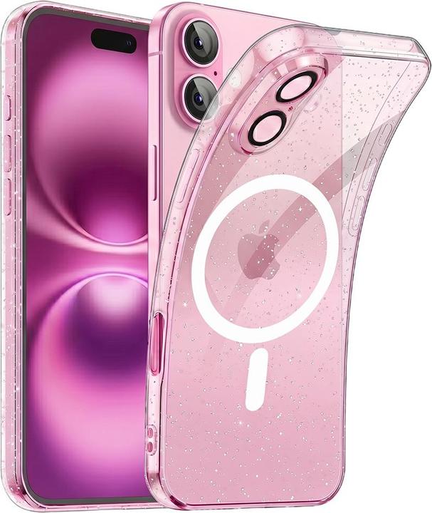 Produktbild Techsuit - SparkleSkin MagSafe Series - iPhone 16 Plus - Clear (Apple iPhone 16 Plus)
