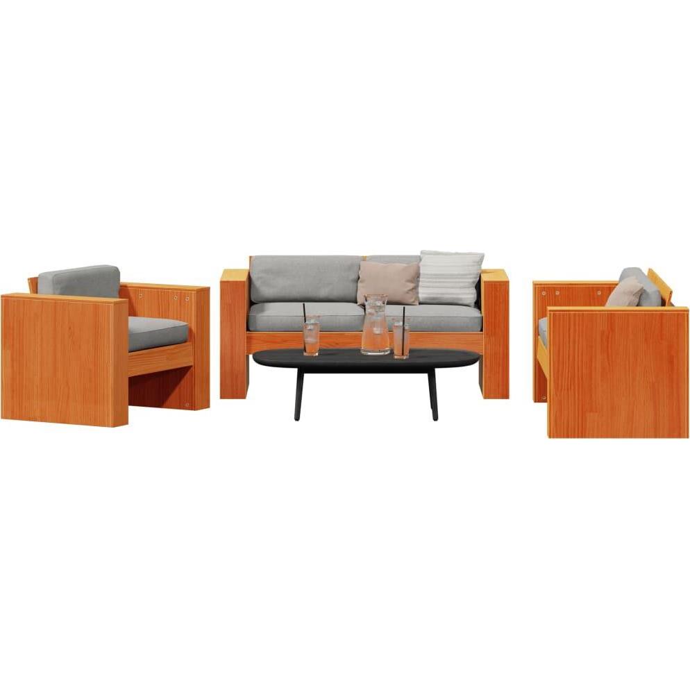 VidaXL, Gartenlounge, Woodbine