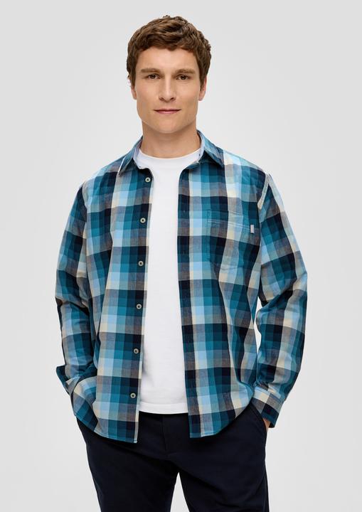 Immagine prodotto s.Oliver Hemd Regular: Langarmhemd aus Baumwolle (M)