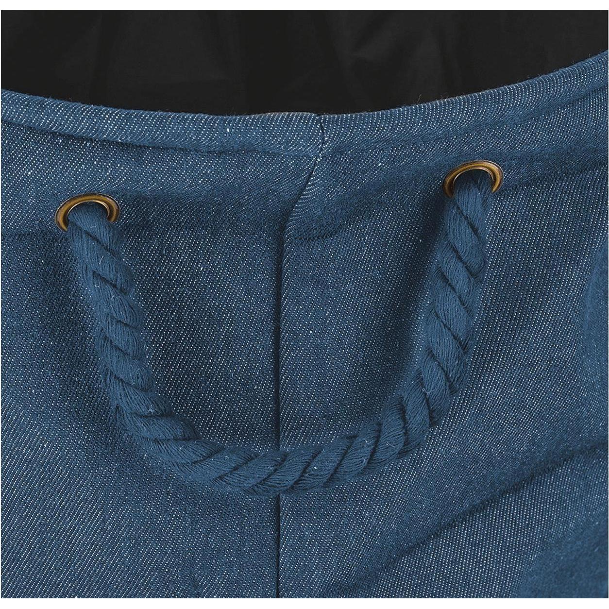 Thumbnail - Zeller Present, Wäschekorb, Denim (60 l)