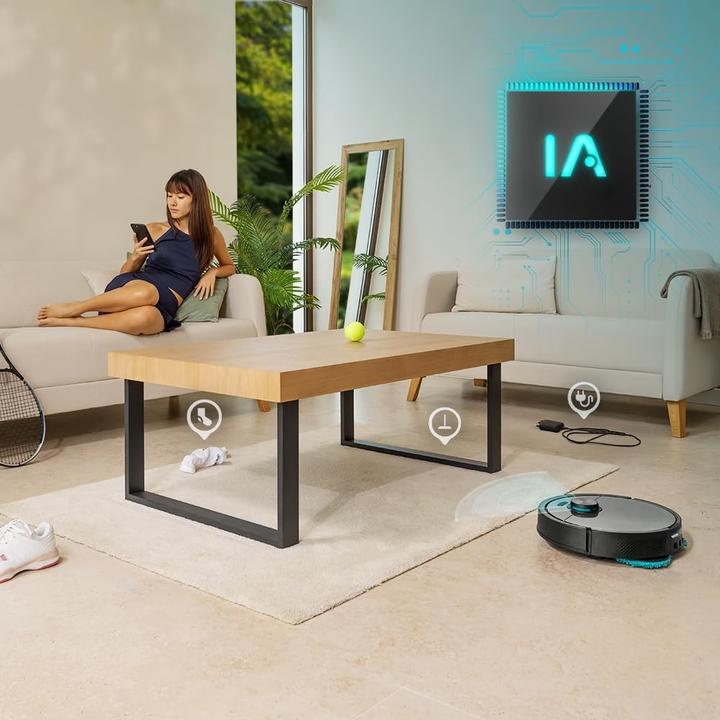 Produktbild Cecotec Saugroboter Conga 20090 ProAI InfinitySoap Cut&Spa. 8000 Pa, Lasertechnologie, Selbstreinigu (8000 Pa, Wischpads (rotierend))