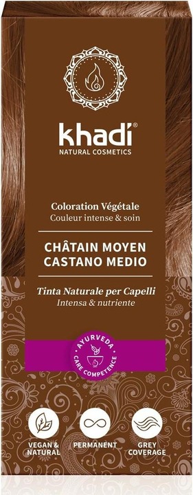 Actual product image Khadi Plant hair colour (Brown)