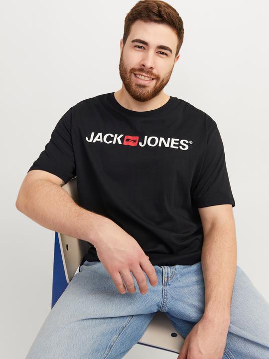 Produktbild Jack & Jones Baumwolljersey Plus size T-shirt (XXL)