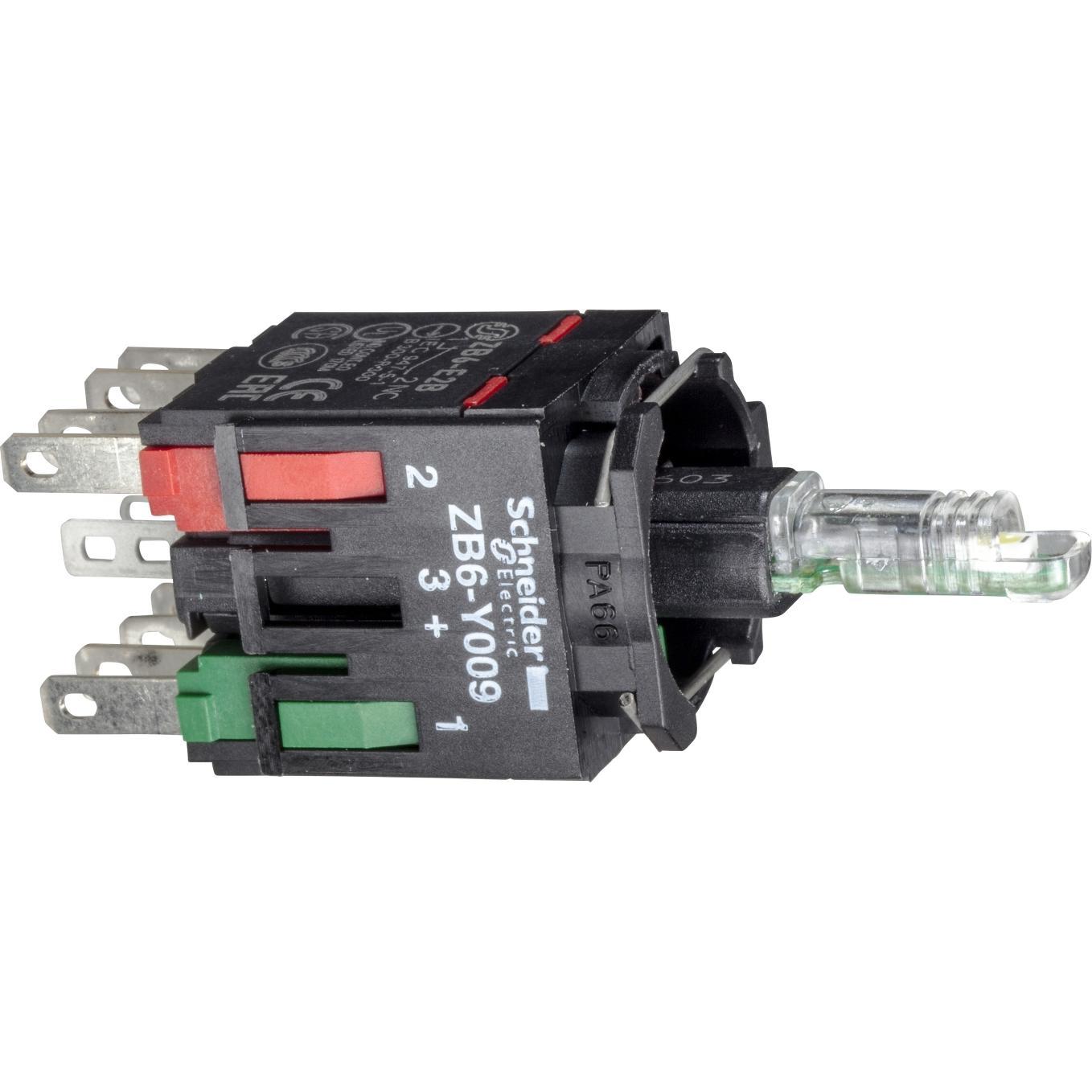 Schneider Electric Hilfsschalterblock mit LED, Automatisierung