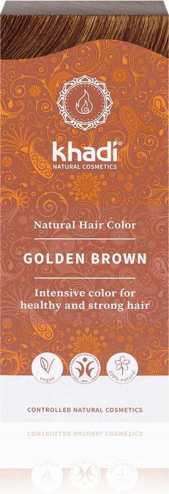 Actual product image Khadi Plant hair colour (Brown)