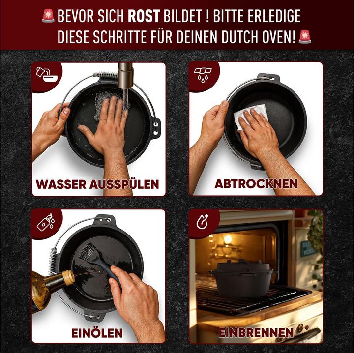 Immagine prodotto Gusskönig Dutch Oven Set