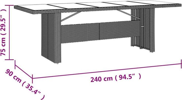 Produktbild vidaXL Bistro Set