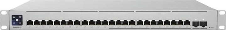 Actual product image Ubiquiti PoE+ Switch UniFi USW-ENTERPRISE-24-POE 26 Port (26 Ports)