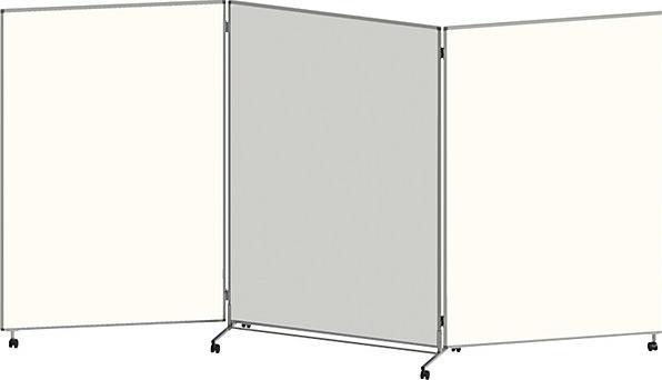 Produktbild eurokraft basic Präsentationswand (120.80 x 180 cm)