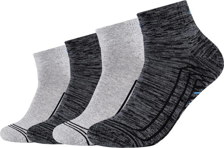 Produktbild Skechers Unisex Basic Cushioned Quarter 4p (4er Pack, 35, 38)