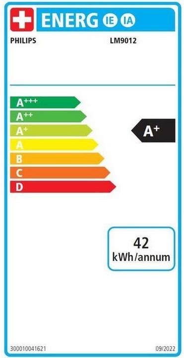Energie-Label Philips LM9012/62 (L'Or Barista, CH-Stecker)