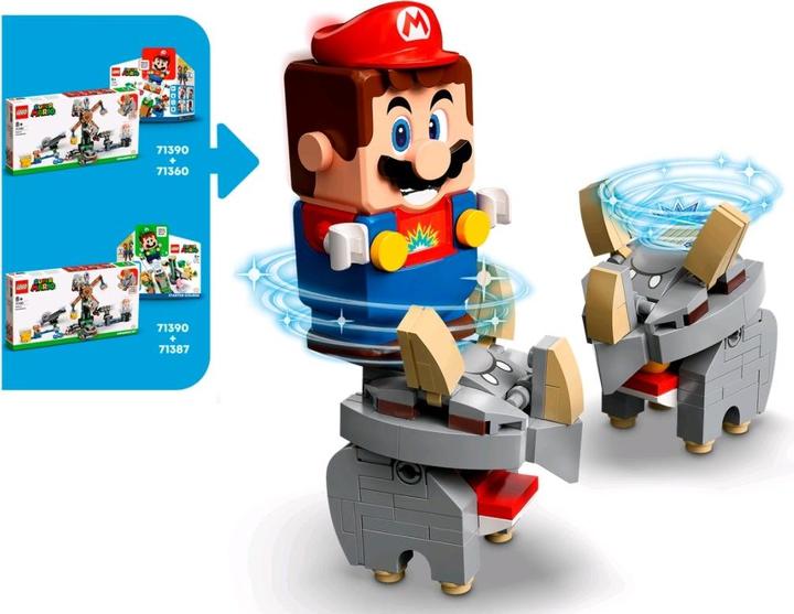 Produktbild LEGO Reznors Absturz- Erweiterungsset (71390, LEGO Super Mario)