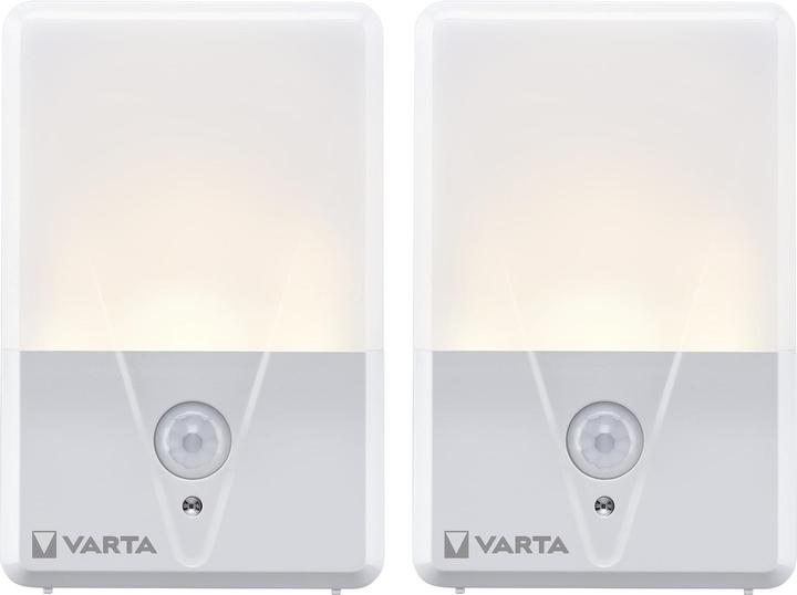 Actual product image Varta Motion Sensor Night Light Twin Pack without battery 16624101402