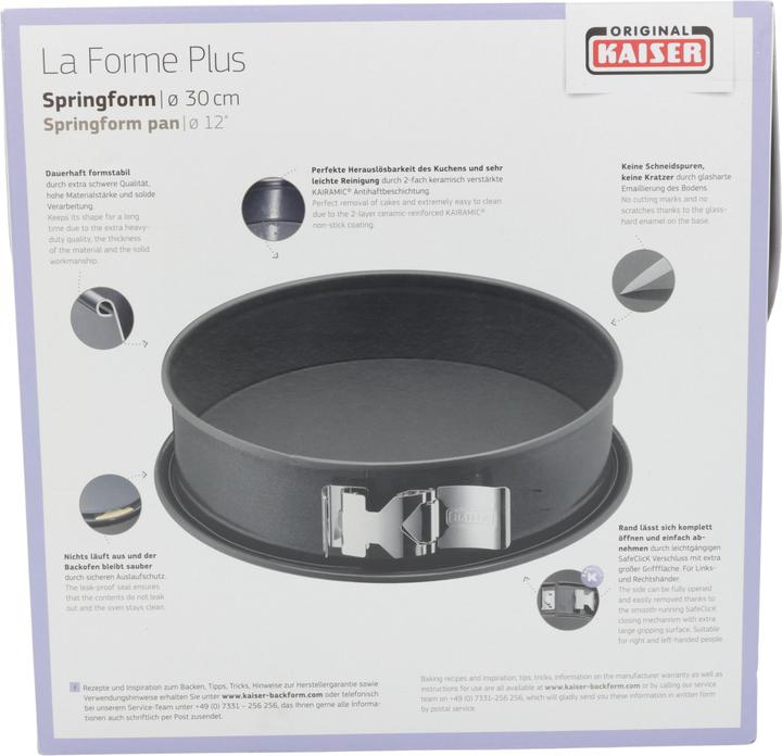 Actual product image Kaiser Springform pan La Forme Plus 30cm (30 cm)