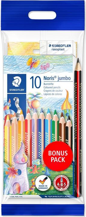 Produktbild Staedtler Buntstift Noris Jumbo-Set (10x)