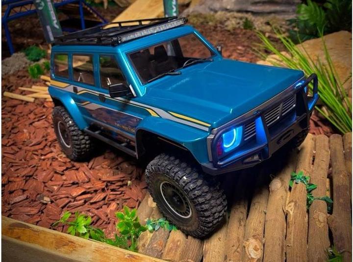 Image du produit Absima 1:10 PATROL CR4.4 Light blue (RTR Prêt à fonctionner)