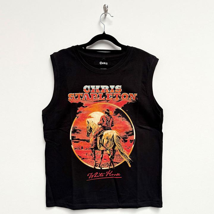 Immagine prodotto Chris Stapleton White Horse (Black) Tank (L)