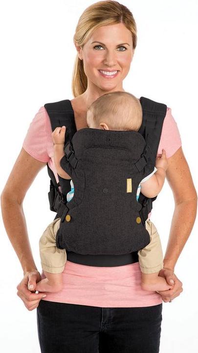 Immagine prodotto Infantino Flip Advanced 4-in-1 Babytrage "Gold" – Ergonomische Babytrage mit 4 Tragepositionen