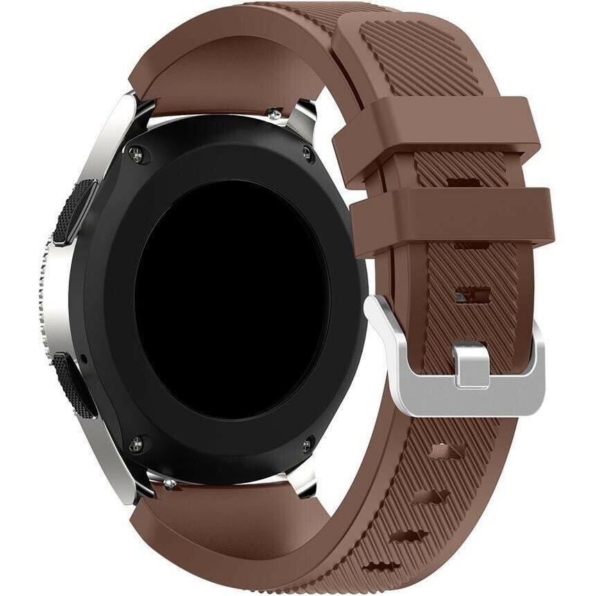 Thumbnail - Strap-it Silikonarmband (Silikon), Uhrenarmband, Braun