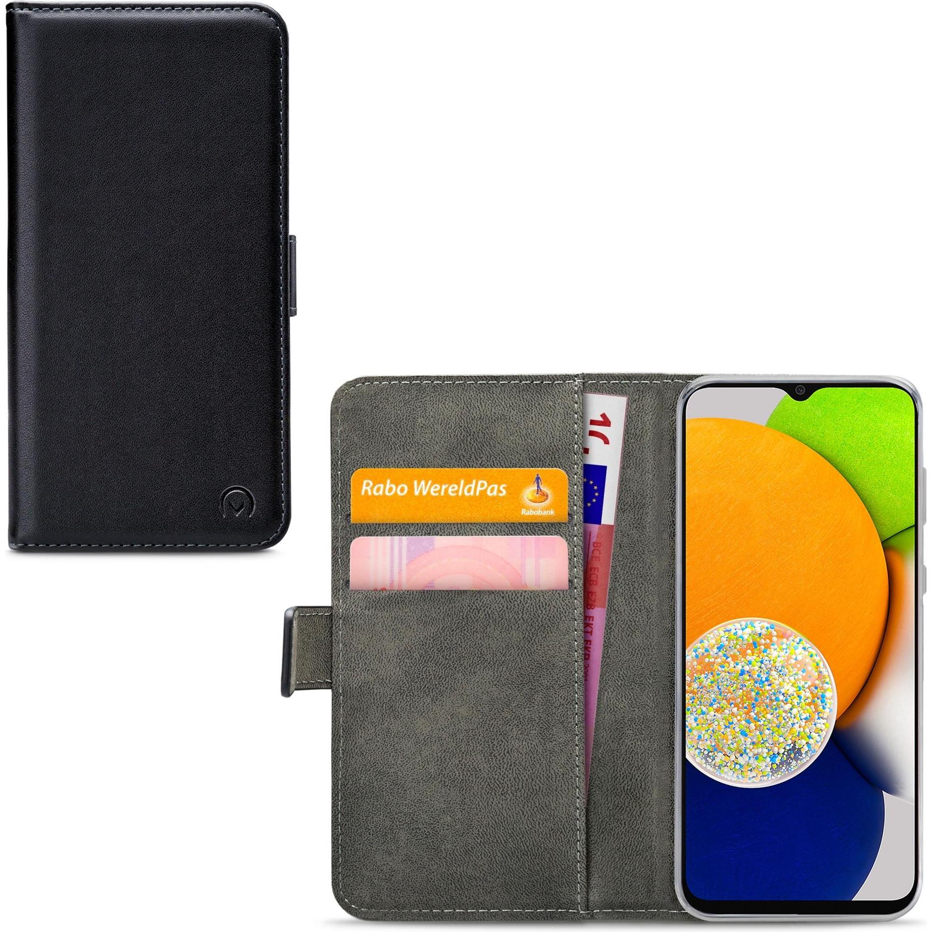 Thumbnail - Mobilize Klassische Gelly-Geldbörse (Samsung Galaxy A03), Smartphone Hülle, Schwarz