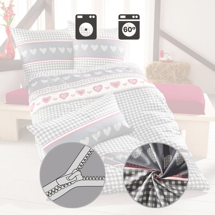 Produktbild Erwin Müller Kissenbezug (Kopfkissenbezug, 80x80 cm)