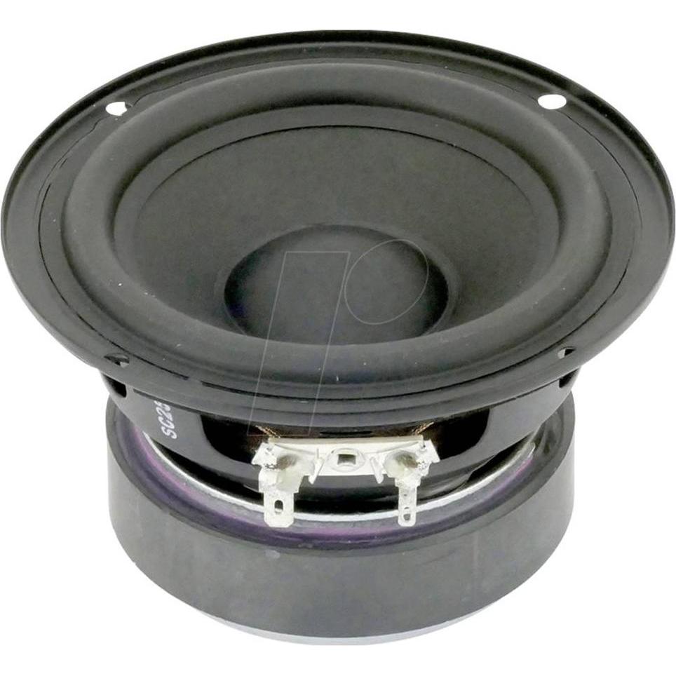 Visaton W 100 C - 4 Ohm Tieftöner 30 W 4 Ω, Componenti dei diffusori, Nero