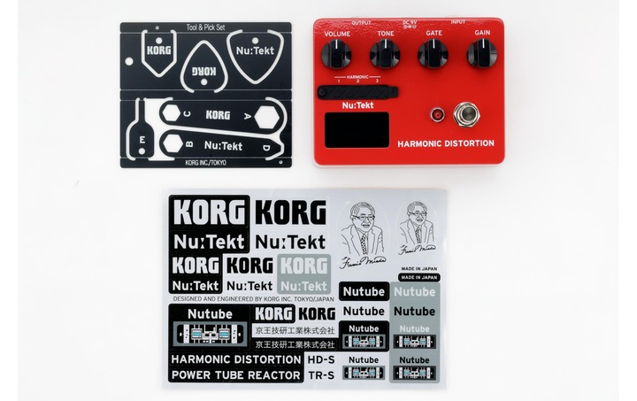 Actual product image Korg Effect pedal, Nu:Tekt, HD-S Harmonic Distortion, DIY kit (Bass, Guitar)