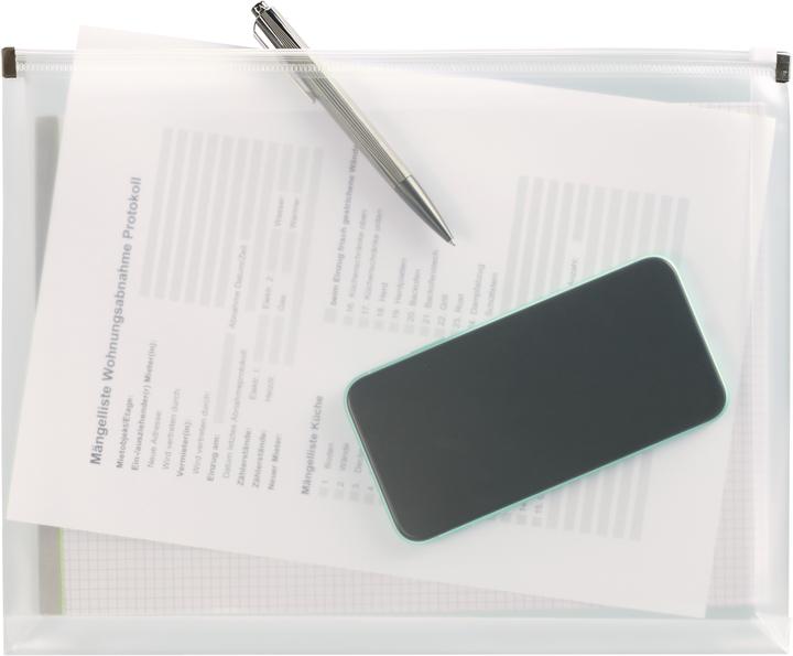 Image du produit Kolma Porte-documents Easy A4 avec fermeture à glissière (A4, 1 x)