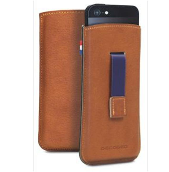 Produktbild Decoded Pouch für iPhone 5/5C/5S/SE Braun (Apple iPhone 5, Apple iPhone 5c, Apple iPhone 5s, Apple iPhone SE)