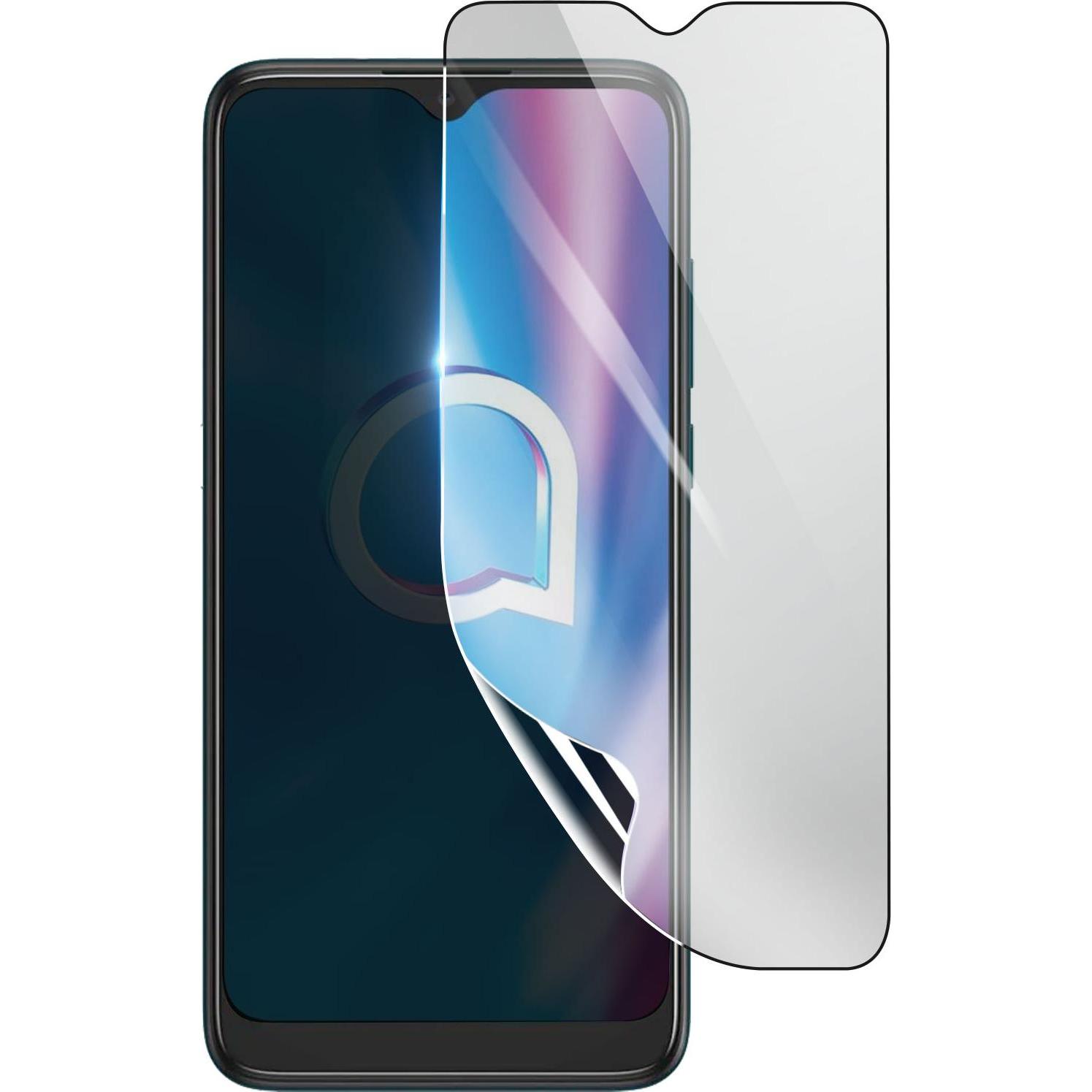 3MK Hydrogel Bildschirmfolie für Alcatel 1SE 2020 (1 Stück, Alcatel 1S (2020)), Smartphone Schutzfolie, Transparent