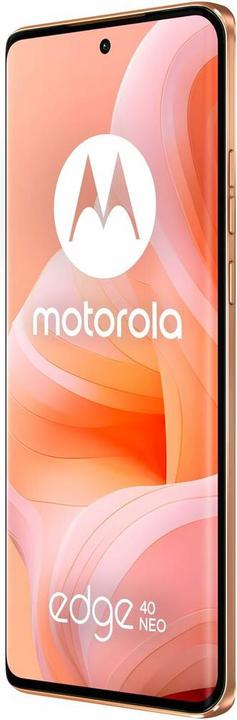Produktbild Motorola Edge 40 Neo (256 GB, Peach Fuzz, 6.55", SIM + eSIM, 5G)