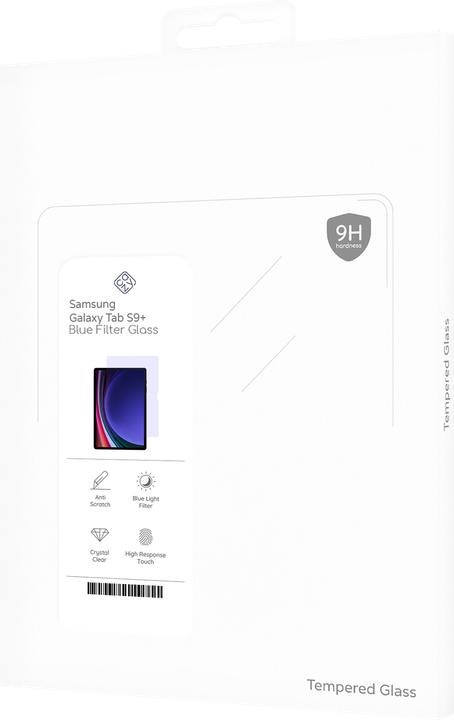 Produktbild Cazy Filter Schutzglass Kompatibel mit Samsung Galaxy Tab S9+ - Displayschutz Glass - 1 Stück (1 Stk., Samsung Galaxy Tab S10+, Samsung Galaxy Tab S9 FE+, Samsung Galaxy Tab S9+)