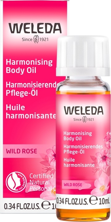 Immagine prodotto Weleda Olio curativo armonizzante alla rosa selvatica (Olio corpo, 10 ml)