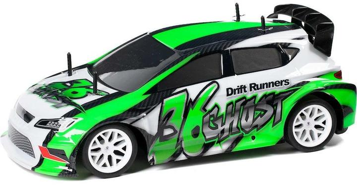 Image du produit Tec-Toy Ghost R/C 1:10 2,4GHz 7,2V 300mAh, Ni-MH, green