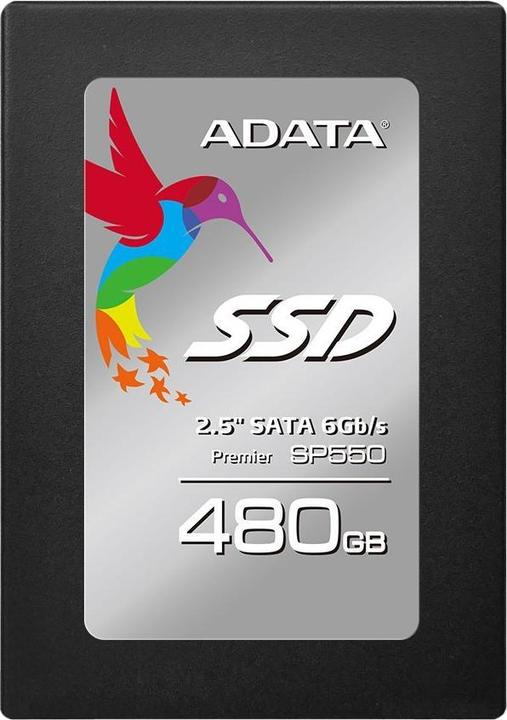 Adata SSD Flash SP550, 480GB, 2.5", Box (480 GB, 2.5")