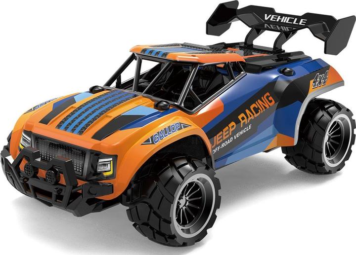 Immagine prodotto Hama Jeep Racing - R/C 1:20 2.4G 3.7V Li-ion - Blu/arancio