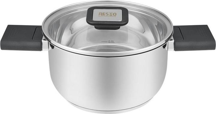Image du produit Resto CASSEROLE D16CM 1.8L/92201 (Casserole à manche, Acier inoxydable, 16 x 9 cm)