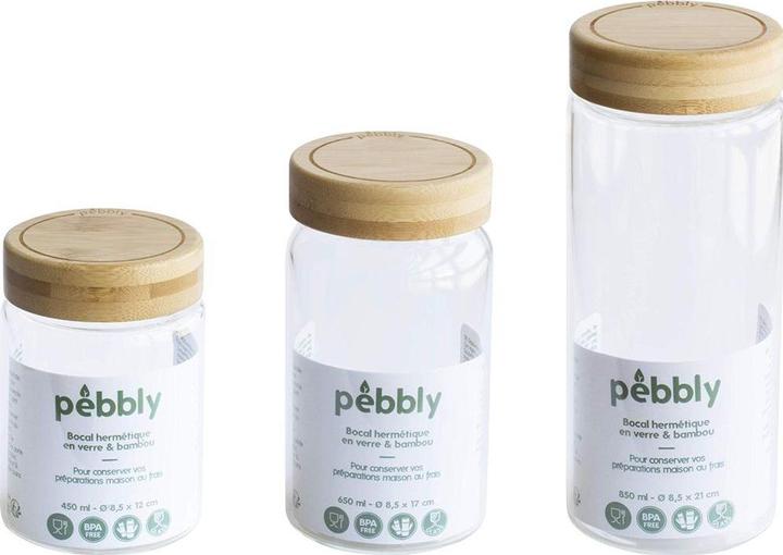 Produktbild Pebbly Set Vorratsglas (0.08 l)