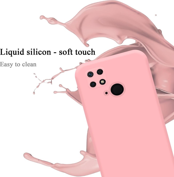 Produktbild Cadorabo TPU Liquid Silicone Case Hülle für Xiaomi RedMi 10C / POCO C40 (Xiaomi Redmi 10C, Xiaomi Poco C40)