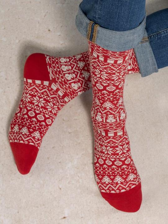 Produktbild Bleuforêt Norwegermuster Socken (Einzelpack, 39 - 42)