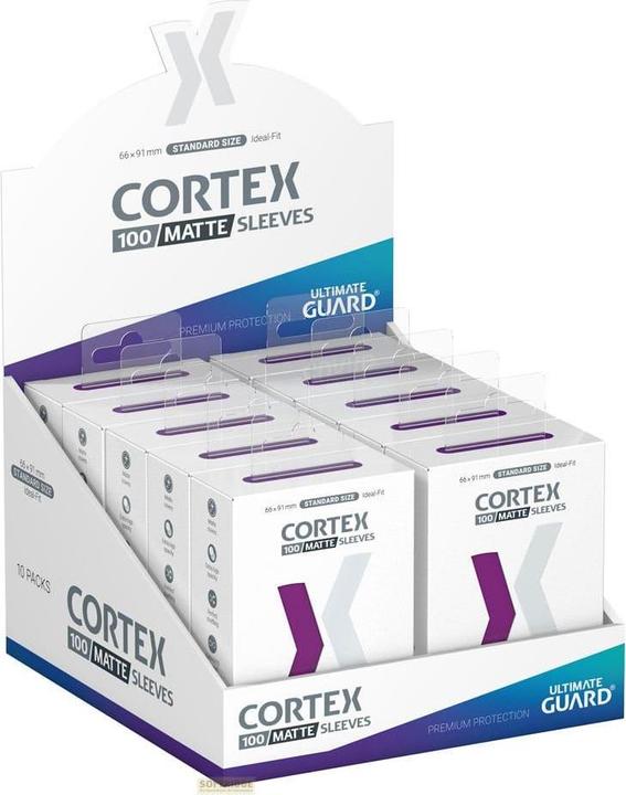 Productafbeelding Ultimate Guard 100 pochettes Cortex Sleeves taille standard Violet Mat