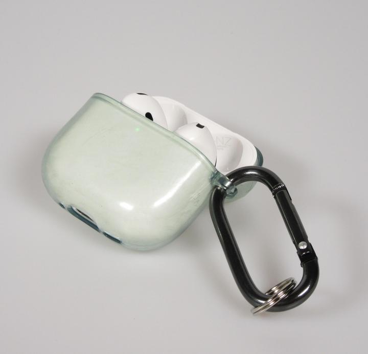 Produktbild Hurtel Transparent case for Airpods 4 - mint (Kopfhörer Hülle)
