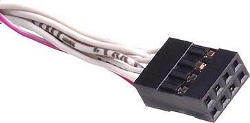 Actual product image Silverstone SST-CPS05 Mini-SAS to SATA 7-pin cable